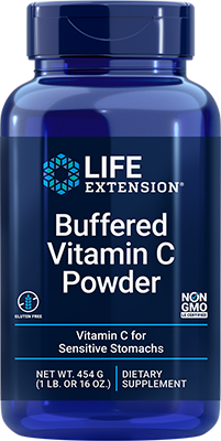 Buffered Vitamin C Powder, 454 Gramas - newfoodsbr