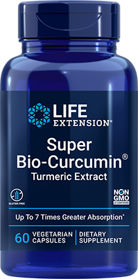 Super Bio-Curcumin® Turmeric Extract, 400 mg, 60 cápsulas vegetarianas - newfoodsbr