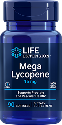 Mega Lycopene, 15 mg, 90 softgels - newfoodsbr