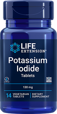 Potassium Iodide comprimidos , 130 mg, 14 comprimidos vegetarianos - newfoodsbr