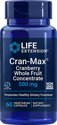 Cran-Max® , 500 mg, 60 cápsulas vegetarianas - newfoodsbr