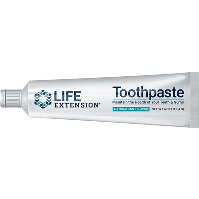Life Extension Toothpaste (Mint), 4 oz - newfoodsbr