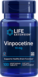 Vinpocetine, 10 mg, 100 comprimidos vegetarianos - Life Products Br