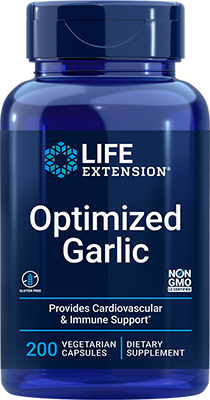 Optimized Garlic, 200 cápsulas vegetarianas - newfoodsbr