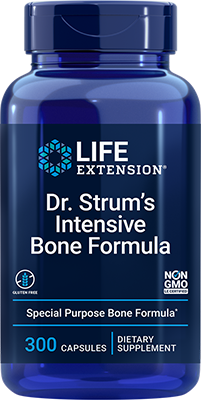 Dr. Strum’s Intensive Bone Formula, 300 cápsulas - newfoodsbr