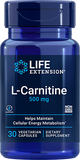 L-Carnitine, 500 mg, 30 cápsulas vegetarianas - newfoodsbr