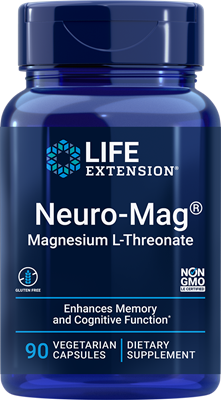 Life extension Neuro-Mag® Magnesium L-Threonate, 90 Cápsulas Vegetarianas