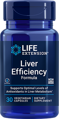Liver Efficiency Formula, 30 Cápsulas Vegetarianas - newfoodsbr