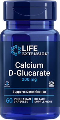Calcium D-Glucarate, 200 mg, 60 Cápsulas Vegetarianas - newfoodsbr