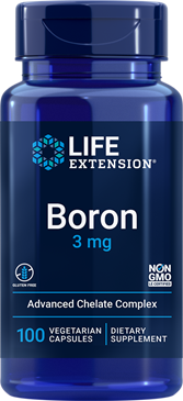 Boron, 3 mg, 100 Cápsulas Vegetarianas - newfoodsbr