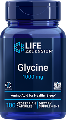 Glycine, 1000 mg, 100 Cápsulas Vegetarianas - newfoodsbr