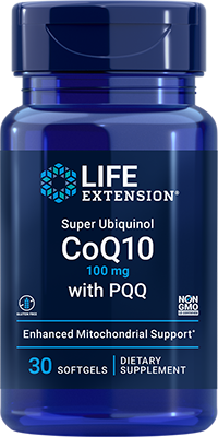 Super Ubiquinol CoQ10 with PQQ, 100 mg, 30 Softgels - Life Products Br
