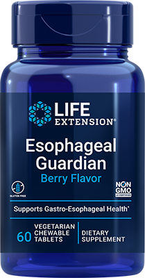 Esophageal Guardian (Berry), 60 vegetarian chewable comprimidos - newfoodsbr