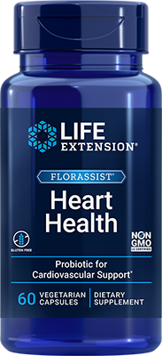 FLORASSIST® Heart Health, 60 Cápsulas Vegetarianas - newfoodsbr