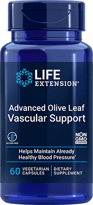 Advanced Olive Leaf Vascular Support, 60 Cápsulas Vegetarianas - newfoodsbr