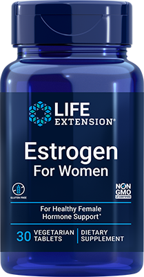 Estrogen For Women, 30 Comprimidos Vegetarianos - newfoodsbr