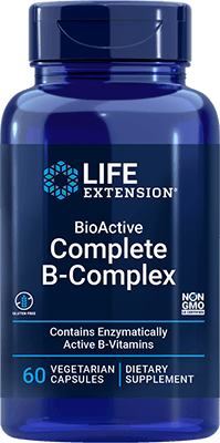 BioActive Complete B-Complex, 60 Cápsulas Vegetarianas - newfoodsbr