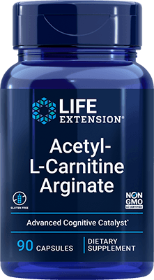 Acetyl-L-Carnitine Arginate, 90 Cápsulas - newfoodsbr