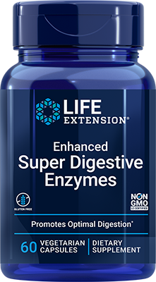 Enhanced Super Digestive Enzymes, 60 Cápsulas Vegetarianas - newfoodsbr