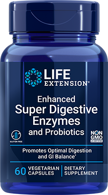 Enhanced Super Digestive Enzymes and Probiotics, 60 Cápsulas Vegetarianas - newfoodsbr
