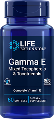 Gamma E Mixed Tocopherols & Tocotrienols, 60 Softgels - newfoodsbr
