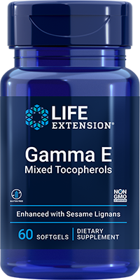 Gamma E Mixed Tocopherols, 60 Softgels - newfoodsbr