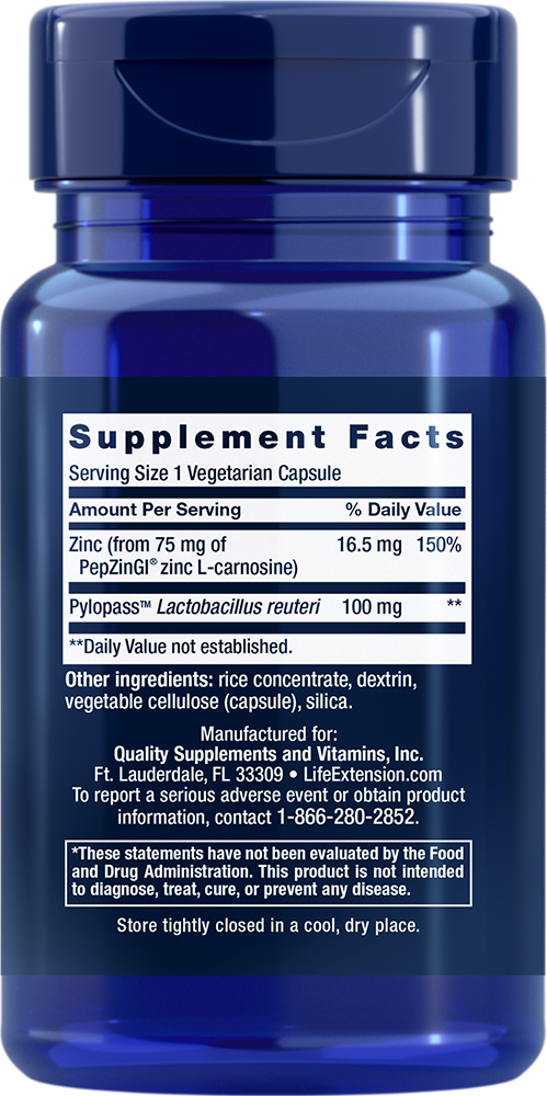 Gastro-Ease™, 60 Cápsulas Vegetarianas - newfoodsbr