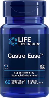 Gastro-Ease™, 60 Cápsulas Vegetarianas - newfoodsbr