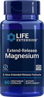 Extend-Release Magnesium, 60 Cápsulas Vegetarianas - newfoodsbr