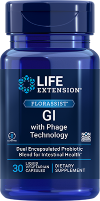 FLORASSIST® GI with Phage Technology, 30 liquid Cápsulas Vegetarianas - newfoodsbr