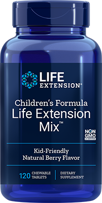 Children's Formula Life Extension Mix™, 120 chewable comprimidos - newfoodsbr