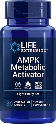 AMPK Metabolic Activator, 30 Comprimidos Vegetarianos - newfoodsbr