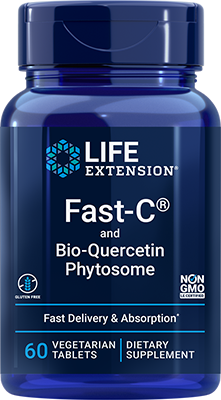 Fast-C® and Bio-Quercetin Phytosome, 60 Comprimidos Vegetarianos - newfoodsbr
