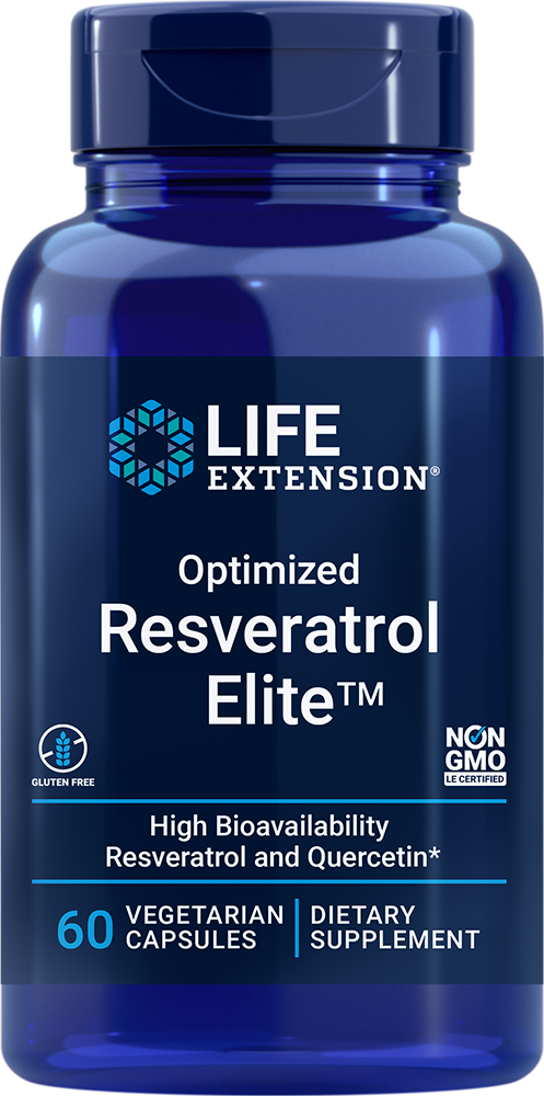 Optimized Resveratrol Elite, 60 Cápsulas Vegetarianas