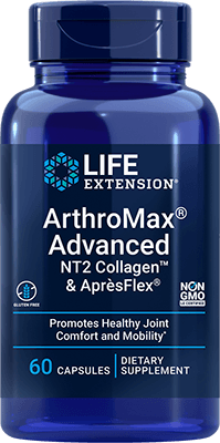 ArthroMax® Advanced with NT2 Collagen™ & AprèsFlex®, 60 Cápsulas - newfoodsbr