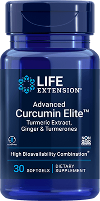 Advanced Curcumin Elite™ Turmeric Extract, Ginger & Turmerones, 30 Softgels - newfoodsbr