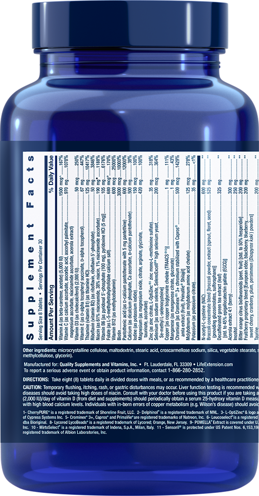 Life Extension Mix™ comprimidos, 240 comprimidos - newfoodsbr