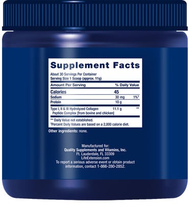 Collagen Peptides for Skin & Joints, 343 Gramas - newfoodsbr