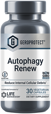 GEROPROTECT® Autophagy Renew, 30 Cápsulas Vegetarianas - newfoodsbr