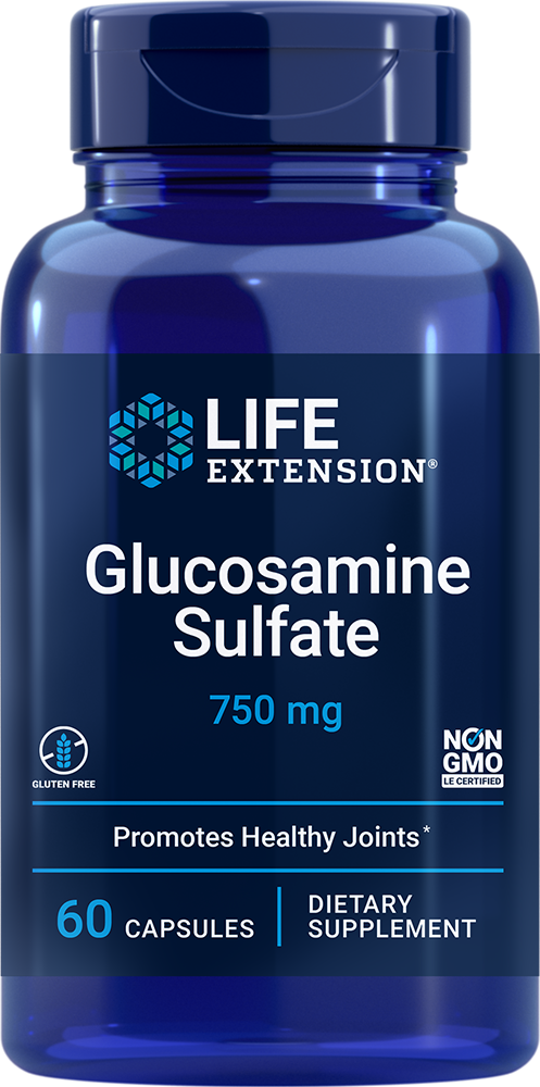 Glucosamine Sulfate, 750 mg, 60 cápsulas