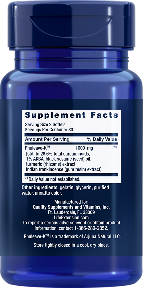 Fast Acting Relief, 60 cápsulas moles