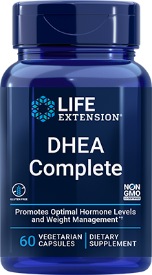 DHEA Complete, 60 Cápsulas Vegetarianas - newfoodsbr