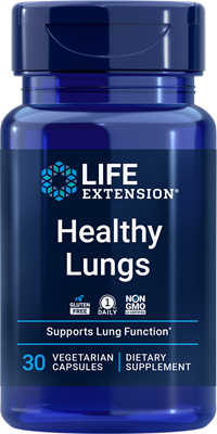 Healthy Lungs, 30 Cápsulas Vegetais