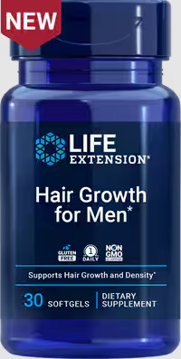 Hair Growth for Men, 30 Cápsulas Moles