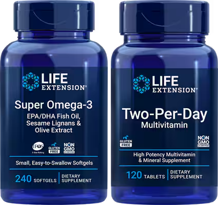 COMBO SUPER OMEGA + TWO PER DAY (01 UNIDADE DE CADA) (Copy)
