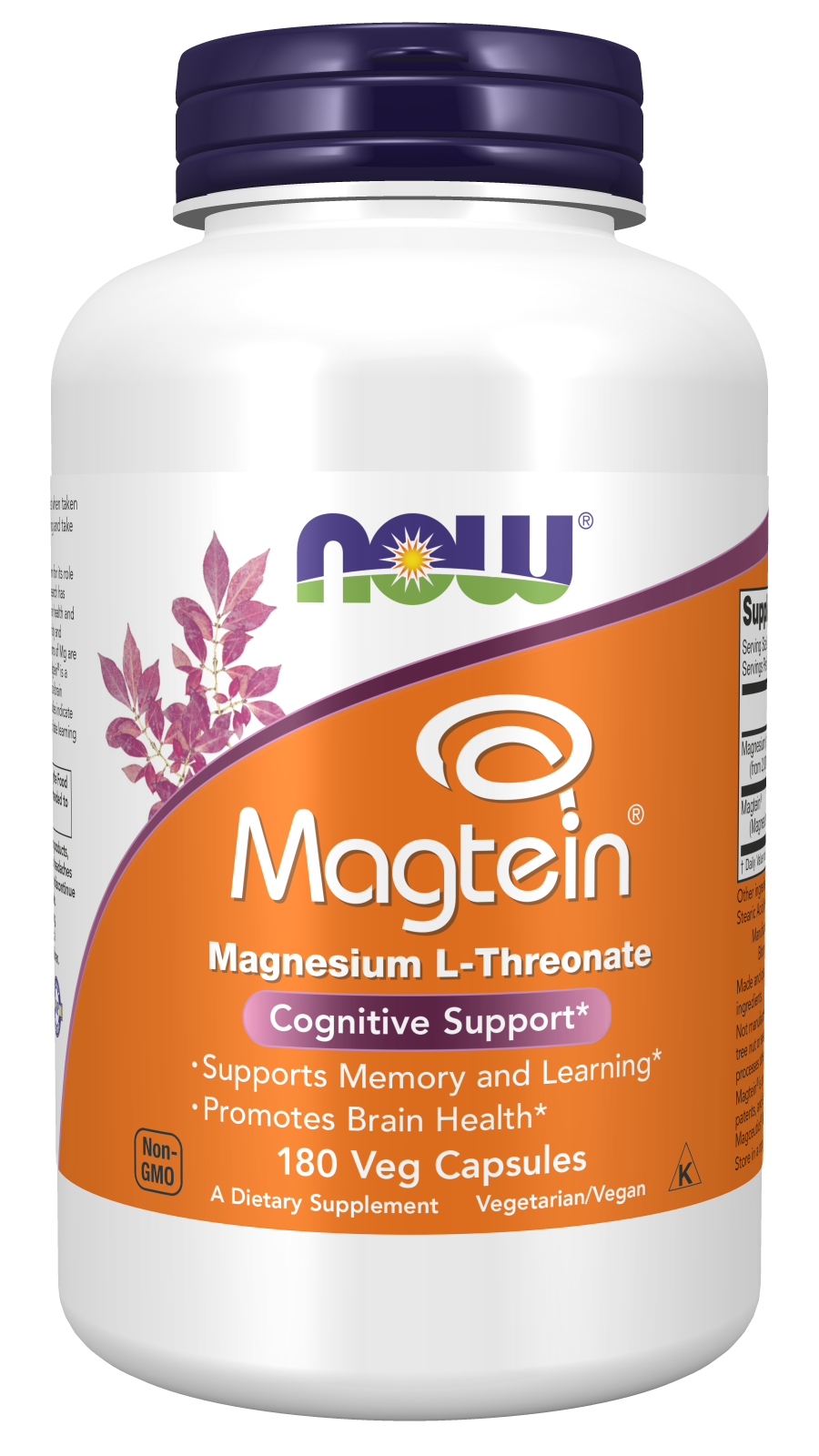 Magtein, 180 Cápsulas Vegetarianas