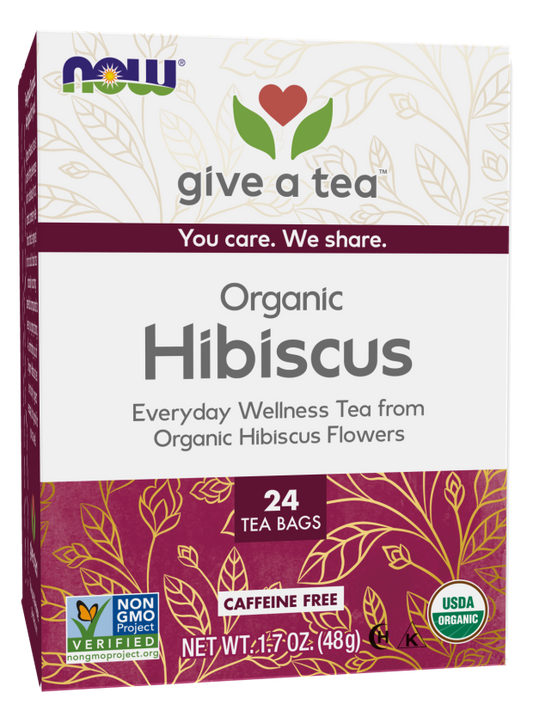 Chá Organicamente Hip Hibiscus™, 24 sachês