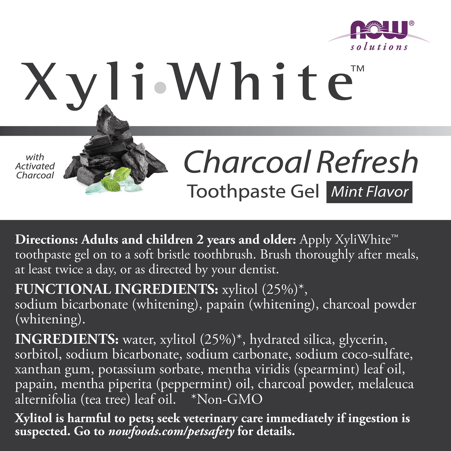 XyliWhite™, Charcoal Refresh Creme Dental Gel, ( 181 g)