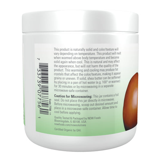 Manteiga de Karité, Orgânica e Pura, (198 g)