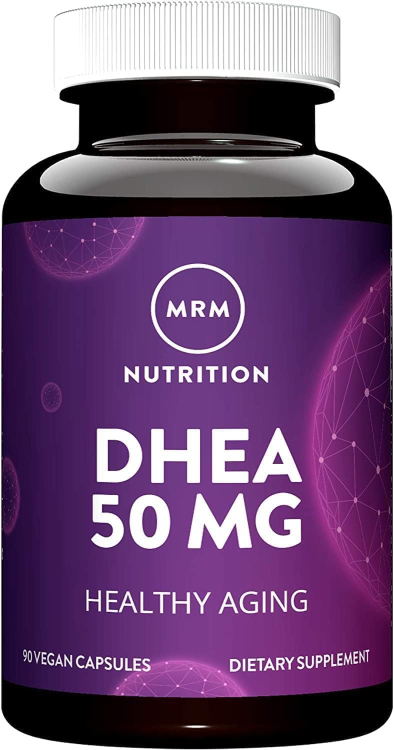 DHEA 50mg MRM Nutrition – suplemento hormonal vegano